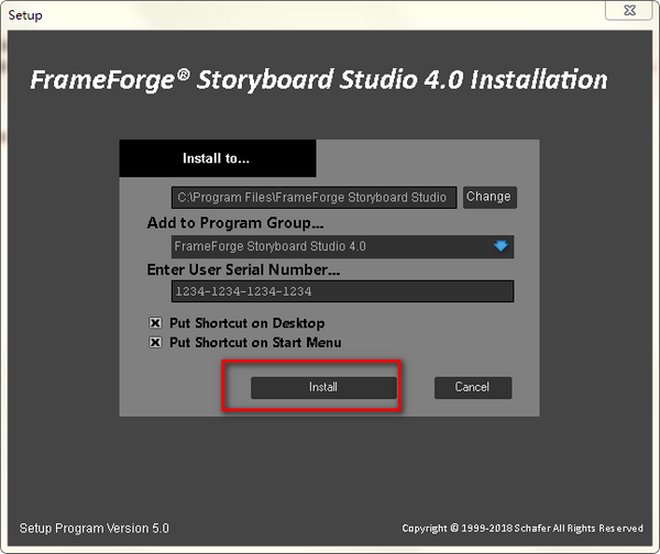 电影分镜头制作软件FrameForge 4 pro破解版